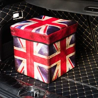 car trunk organizer storage forbmw mini cooper universal rear trunk adjustable folding box high capacity