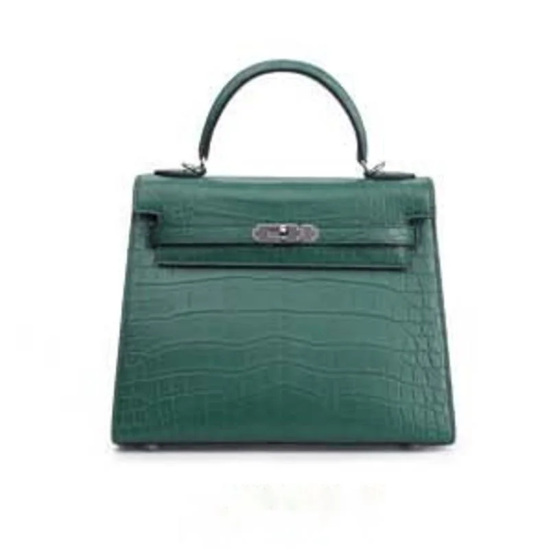 

Luxury Alligator Skin Women Shoulder Bag Leather Handbag High Gloss Belly Fashion Women's Crossbody Bags Bolsas Feminina Saco
