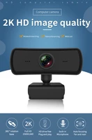 2022 original webcam 2k computer pc webcamera with microphone for live broadcast video calling conference work camera web