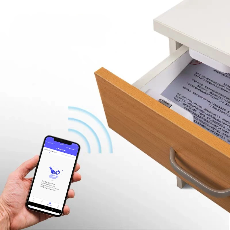Беспроводной Bluetooth Keyless Умный Замок для шкафа невидимая Противоугонная IOS Android приложение управление для ящика шкафа Электрический шкафчик