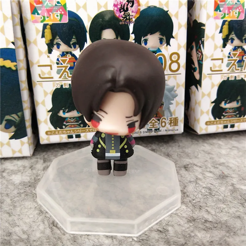 Новинка Лидер продаж 5 см 6 шт./компл. Touken Ranbu Online кашу киемицу kogitsunemaru Munechika фигурка