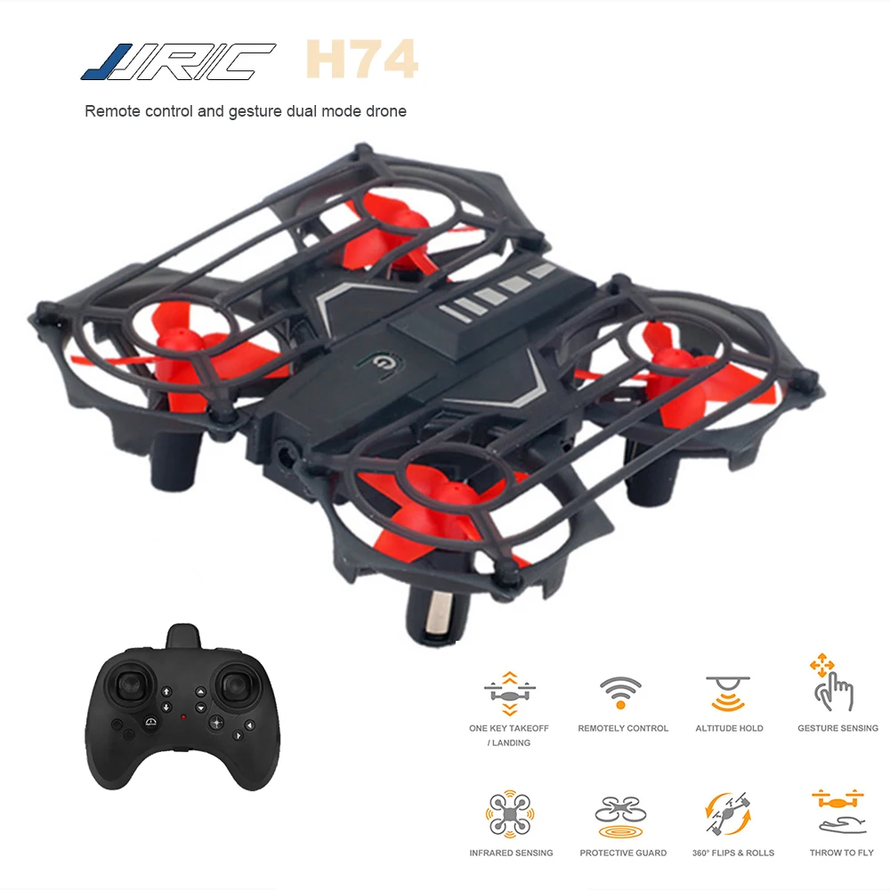 Квадрокоптер JJRC H74 с контролем жестов интеллектуальное вращение инфракрасный