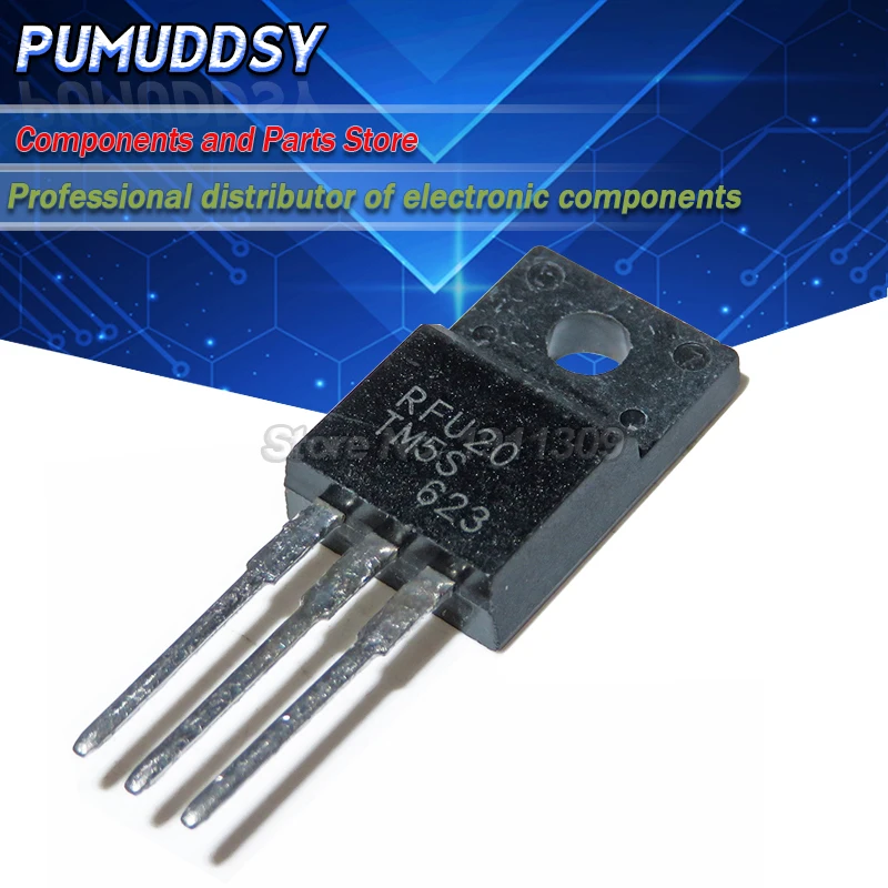 5 шт. RFU20TM5S FU20TM5S натуральная TO220F IC | Электронные компоненты и принадлежности