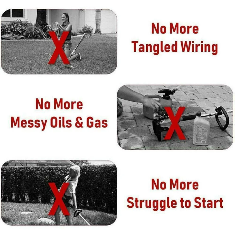 

Portable Electric Grass Professional Mowers Trimmer Lawn Mower Agricultural Cordless Weeder Garden Pruning Tool Brush Cutter