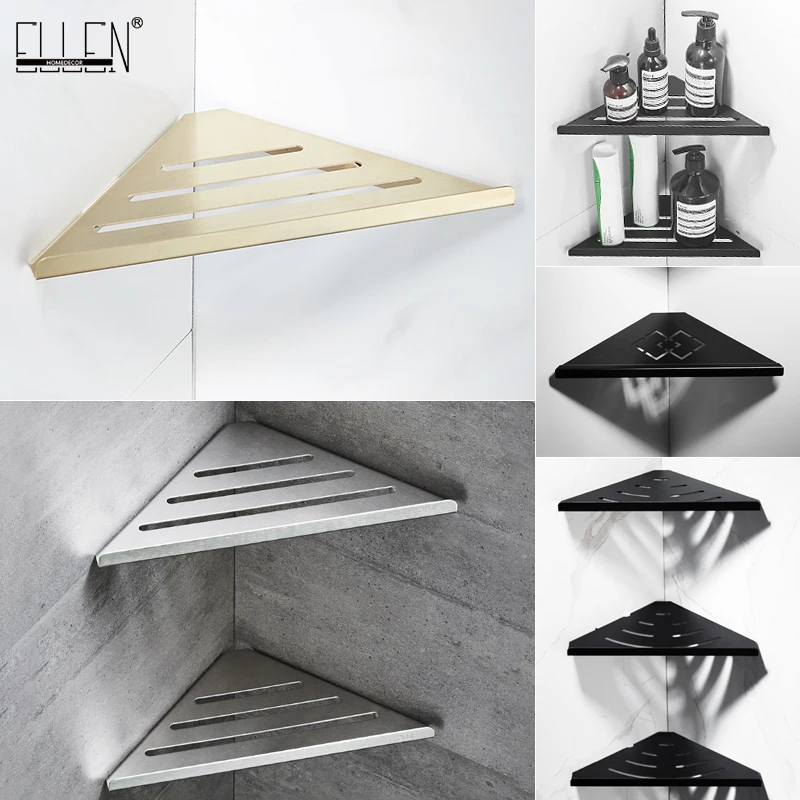 Stainless Steel Wall Shelf Shower Storage Bathroom Accessori