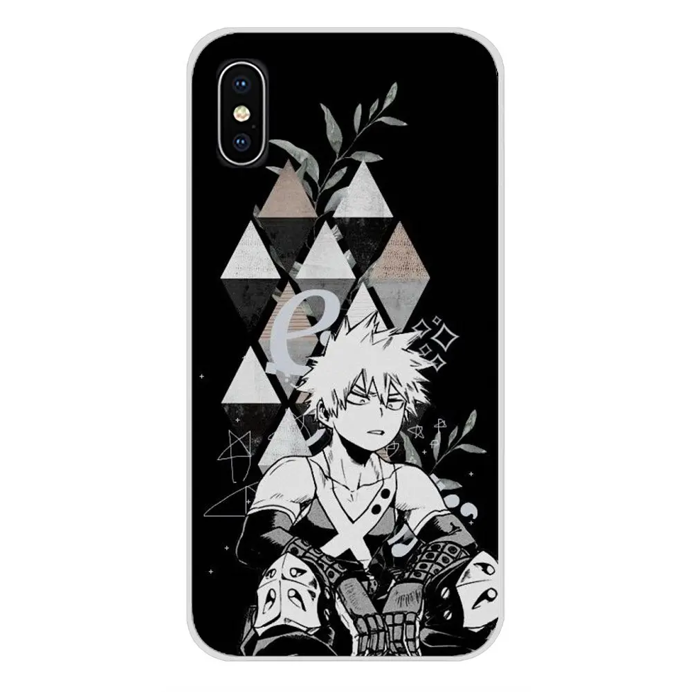 Для Motorola Moto X4 E4 E5 G5 G5S G6 Z Z2 Z3 G G2 G3 C Play Plus аниме Katsuki Bakugou аксессуары чехлы для
