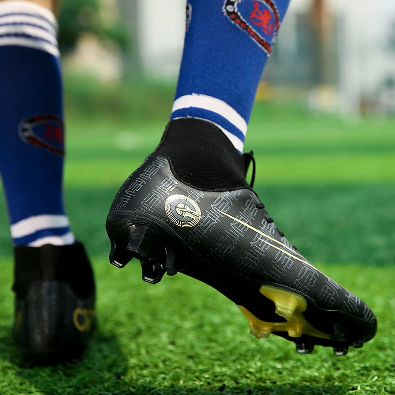 Мужские супертонкие бутсы 7 для подростков VII Elite FG синие Hero Superfly 360 Orange Cleat CR7