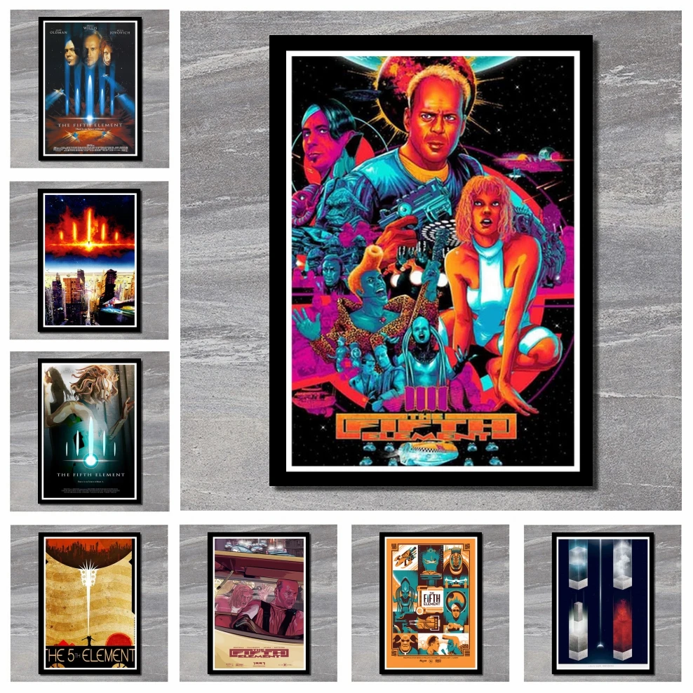 Великолепный Классический плакат по научной фантастике JL The Second Element