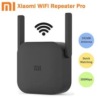 original xiaomi wifi router amplifier pro router 300m wireless network expander signal enhancement 2 antenna home office