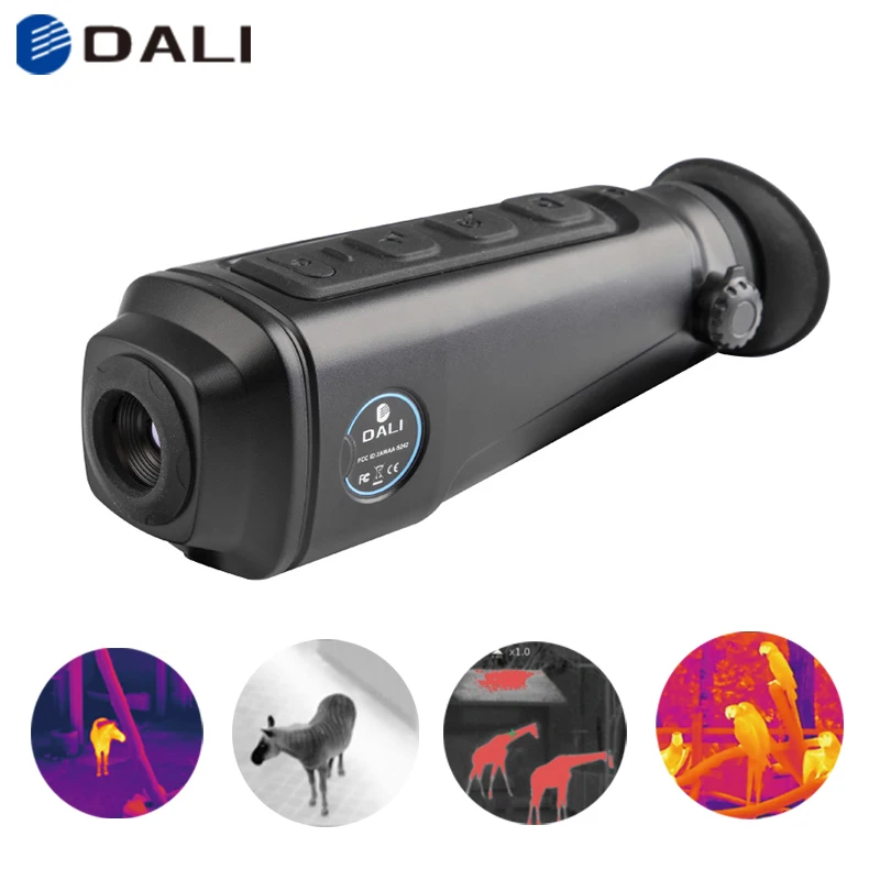 DALI Thermal Camera Hunting S243 Telescope Handheld Monocular Waterproof WIFI Night Vision Cross Mark Laser Thermal Imager