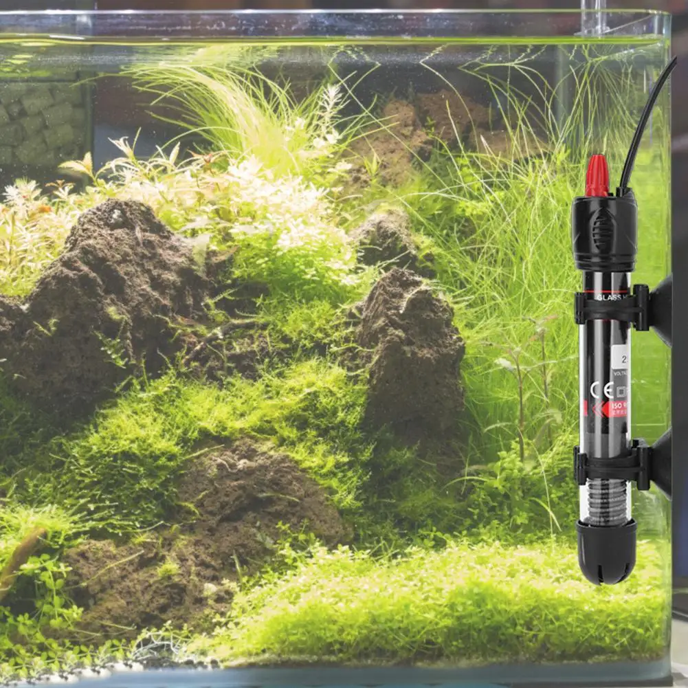 

AT700 Aquarium Heater Automatic Explosion-proof Adjustable Fish Tank Thermostat Heating Rod for Fresh Aquariums