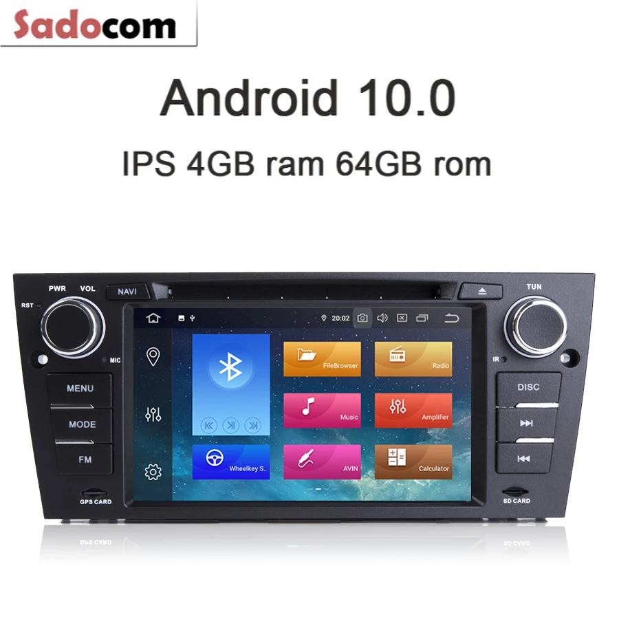 PX5 8 ядер Android 9 0 1 din 4 Гб RAM 64 ГБ Автомобильный dvd плеер для BMW E90 E91 E92 E93 3 серии