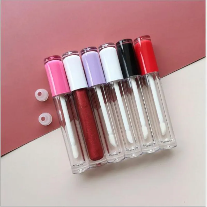 

Wholesale 5ML Lipgloss Containers bottles DIY Liquid Lipstick Bottles Lip glos Tubes Packing Lip Balm ContainersBottles
