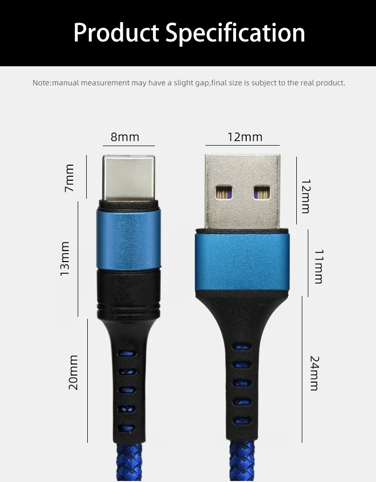 CHAURE usb type C кабель 5a для huawei Xiaomi мобильный телефон кабель для быстрой зарядки синхронизации данных type c кабель для быстрой зарядки 1 м 2 м