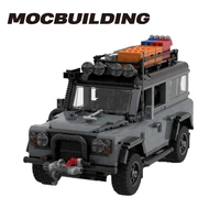 moc off road vehicle model building blocks assembling building blocks kids toy gift suv land rover defender 110 expedition