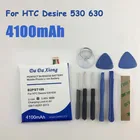Аккумулятор большой емкости 4100 мА  ч B2PST100 для HTC Desire 628, 530, 630, 650, D530U