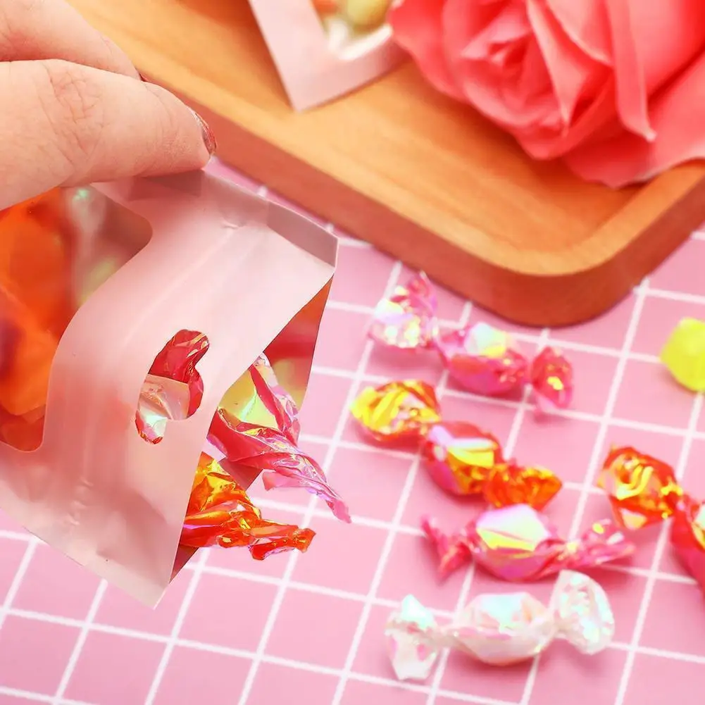 100 шт. полиэтиленовые пакеты для хранения ювелирных изделий | Дом и сад