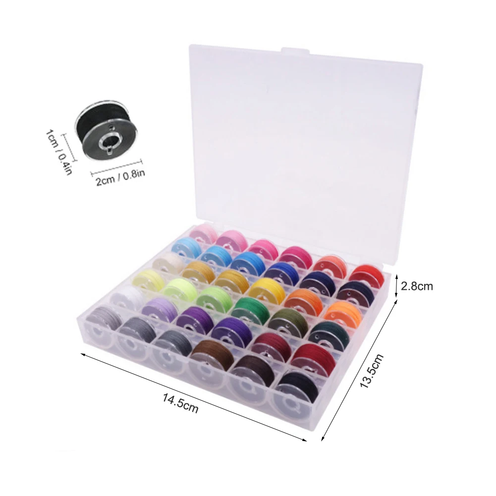 Набор швейных игл резьба для домашнего обихода полые нити катушка с чехлом