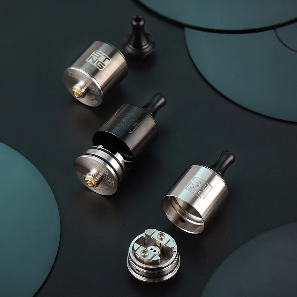 Бак Wotofo Stng MTL RDA 22 мм 5 30 Вт одна катушка 0 4 1.8ohm Squonk Pin Vape атомайзер бак с 10 шт. хлопок
