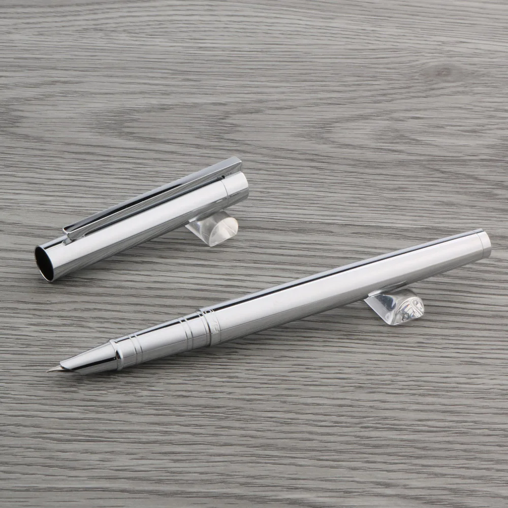 Jinhao серебро 126 полностью стальная ручка учетная подарочный набор для студентов