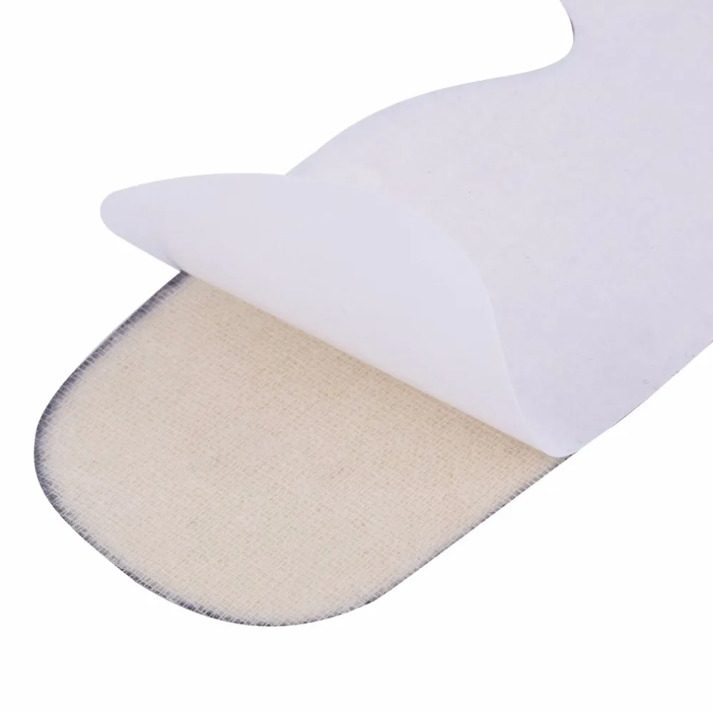 

1 Pair T-Shape Shoe Insoles Silicone Sponge Solid Non Slip Anti-Slippery Cushion Foot Heel Protecting Liner Pads Feet Care Tool