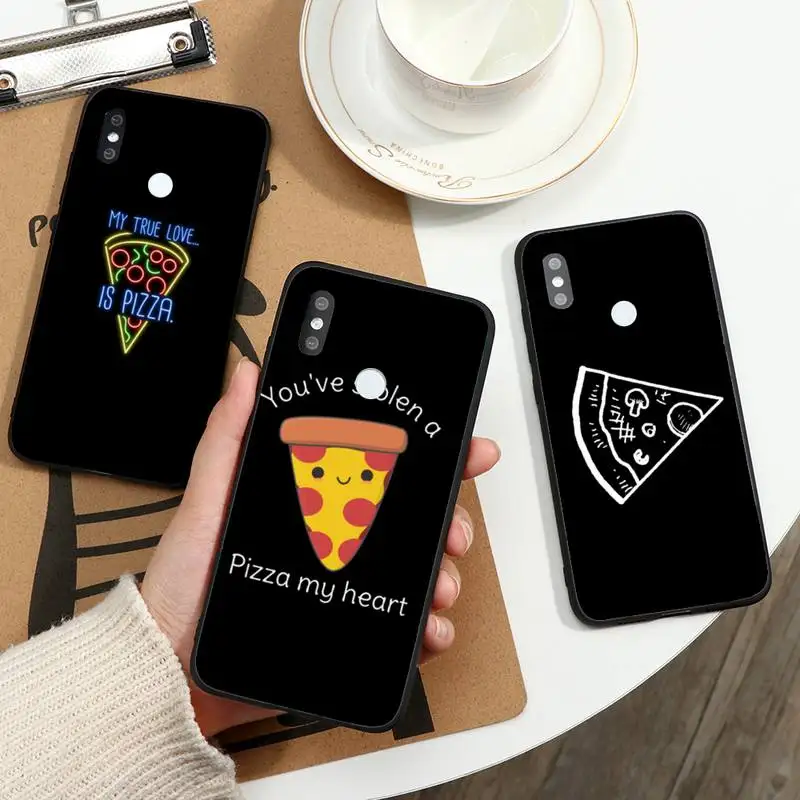 

pizza Delicacy best friends Phone Case For Xiaomi Redmi note 7 8 9 t max3 s 10 pro lite coque funda shell cover