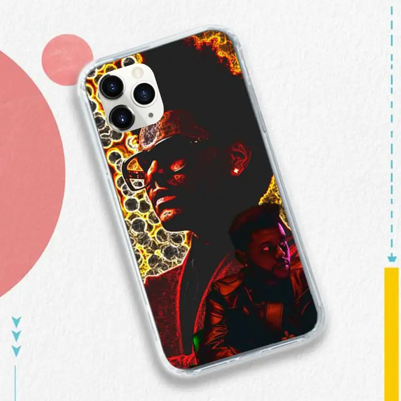 

The Weeknd Canadian singer fashion fundas Phone Case for iPhone 11 12 pro XS MAX 8 7 6 6S Plus X 5S SE 2020 XR