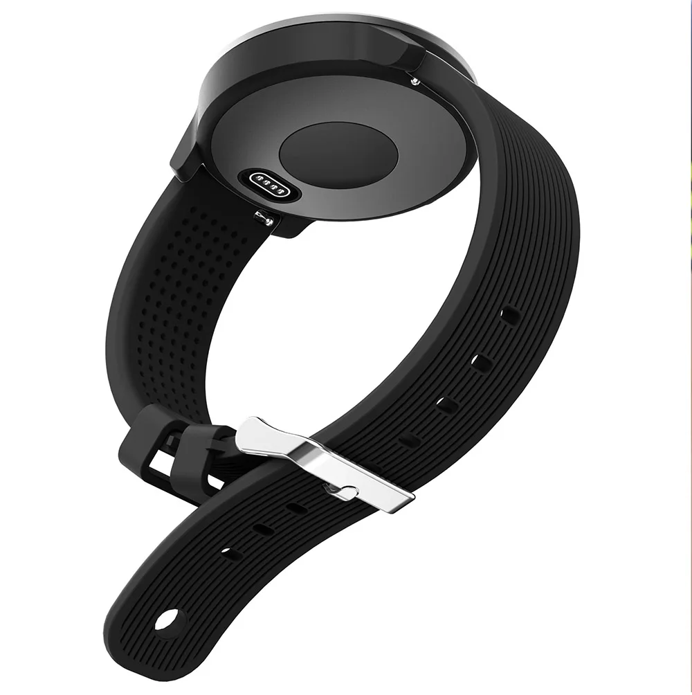 Цветной мягкий силиконовый сменный ремешок для Garmin Vivoactive3 Vivomove HR умный Браслет