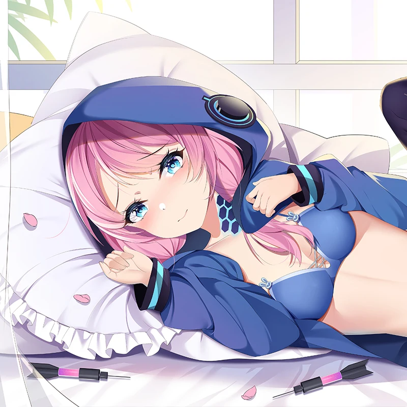 Cirno's Store-funda de almohada para chica, Original, azul, veneno, arknights, Dakimakura, sexy, anime-5