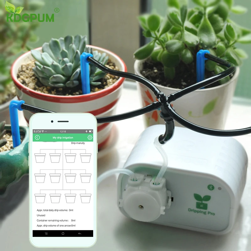 Автоматическая система полива для сада водяной насос капельного орошения