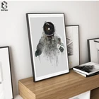 Скандинавский стиль холст Художественная печать акварель картины, постеры и принты астронавт настенные картинки для украшения дома, декор стен