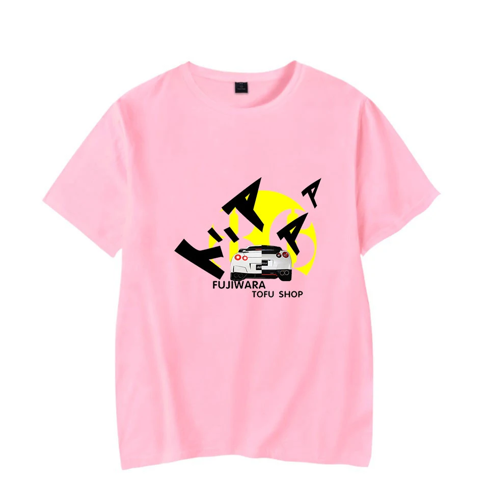 Футболки с принтом Nissan GT R футболка изображением инициала D для мужчин и женщин