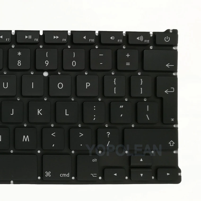 Новая английская клавиатура с подсветкой для Macbook Air 13 дюймов A1369 2011 A1466 2012 2017