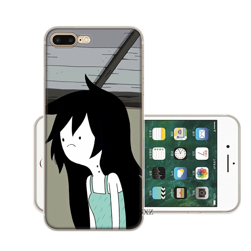 H7 Чехол для iPhone 6 для мобильного телефона 6S 7 8 Plus iPhone 11 Pro XR X XS Max SE 5s 5 Чехол Marceline Adventure Time Эстетическая оболочка - Цвет: H7