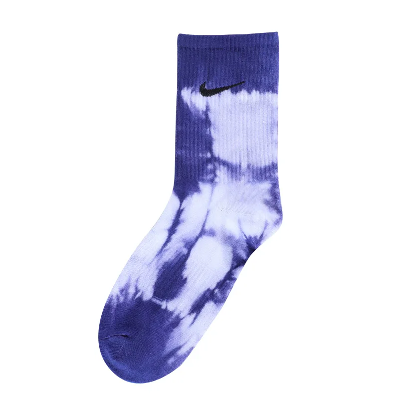 

5Pairs/Set Tie Dye Socks Couple Trend Fashion Men and Women Cotton Socks Happy Harajuku Woman Skateboard Female Brand Design
