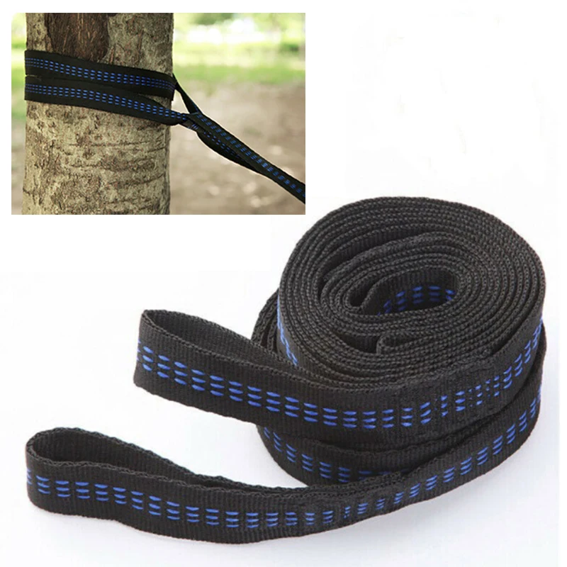 

Adjustable Tree Hanging Strap 2pcs 200cm Tree Hanging Spare Part Outdoor Aerial Yoga Load Portable Outdoor Straps Rope Belt