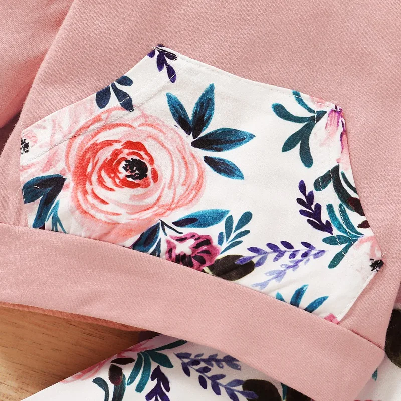 

Newborn Autumn Baby Girl Clothes Set Long Sleeve Hoodie Sweatshirt Tops+Pants+Headband 3pcs Suit Clothing Casual Costume 3-24M