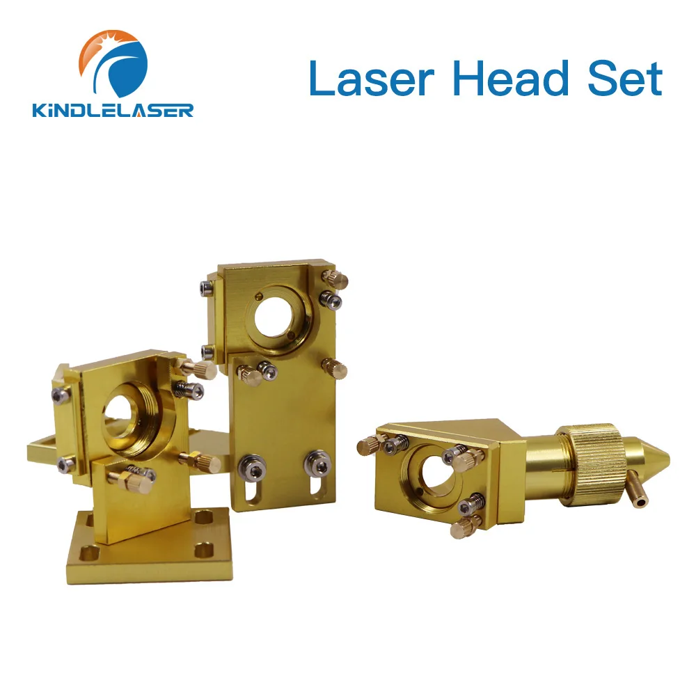Лазерная мини-головка KINDLELASER серии K CO2, набор D18 20 линз для 2030 4060 K40, Лазерная гравировальная режущая машина