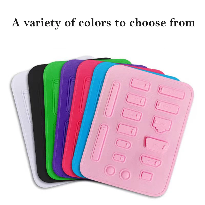 

16pcs/set Colorful Silicone Anti Dust Plug Cover Stopper Dust Plug Laptop Dustproof USB Port HDMI RJ45 Interface waterproofCover