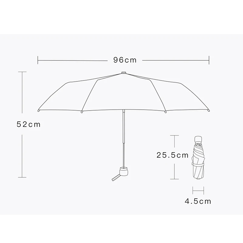 

YADA INS High Quality Embroidery bird Light Mini Small Umbrella Pocket Folding Umbrella For Women Men UV Fold Umbrella YD200117