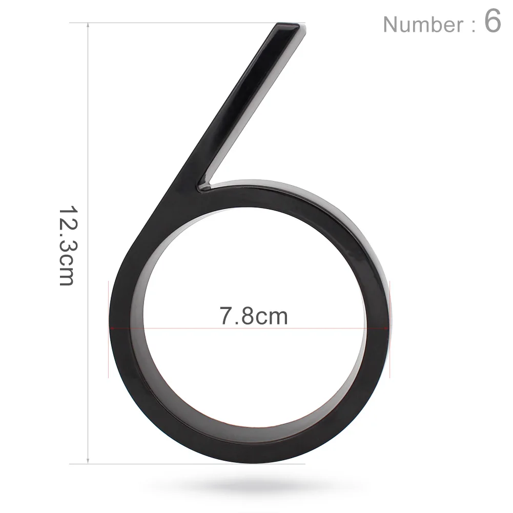 

Табличка большого размера с цифрами и буквами алфавита для дома, двери, улицы, для отелей, туалета, адресная цифра 12,5 см