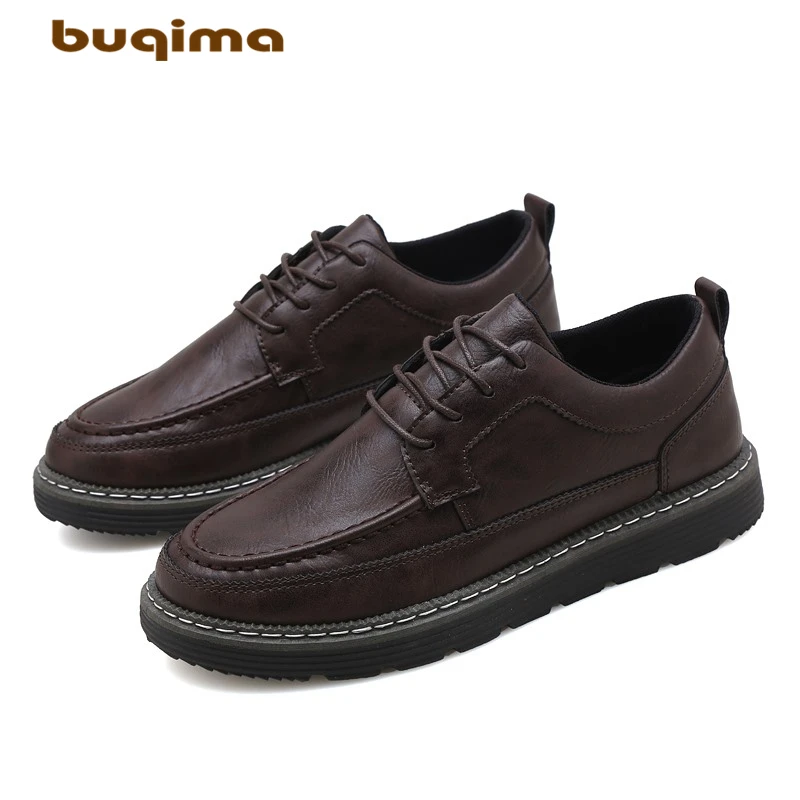 Buqima/Новинка модная мужская обувь для отдыха Мужская Спортивная черного цвета