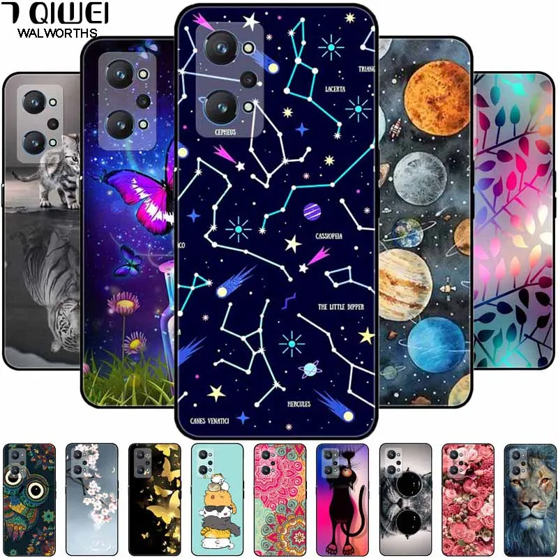 phone case for realme gt neo 2 cover 5g silicone soft protective fundas for realme gt neo2 case tpu silicon etui cute cartoon free global shipping