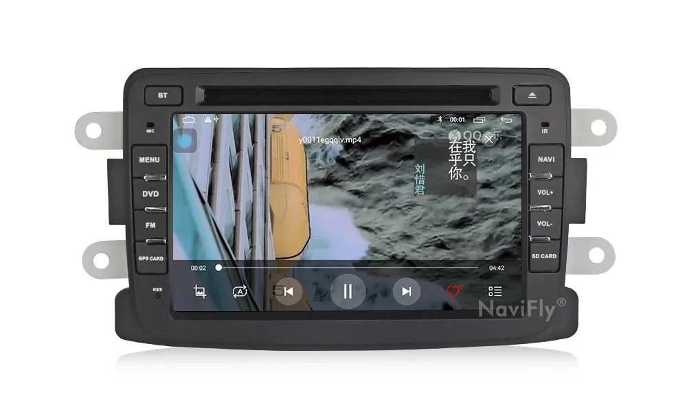 Navifly Русский Меню Android9.0 Android9.1 автомобильный Радио мультимедийный плеер для Dacia Sandero Duster Renault Captur Lada Xray2 Logan2