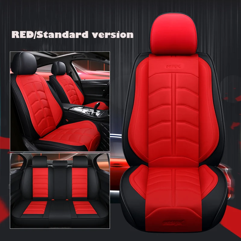 Из искусственной кожи автомобильные чехлы на сиденья для автомобиля renault logan megane 2