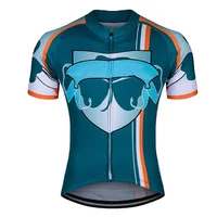 Одежда для велоспорта с короткими рукавами от производителя, дышащая, впитывающая пот одежда для езды на горном шоссе