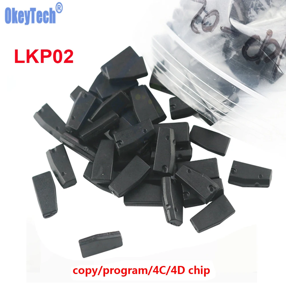 

10PCS New LKP02 LKP-02 can clone 4C/4D/G chip LKP03 LKP-03 copy ID46 chip Car Key transponder Chip for Tango&KD-X2 Programmer