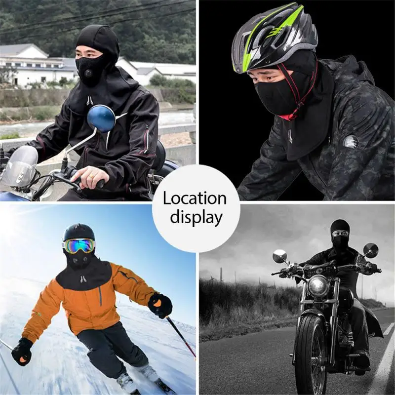 

WHEEL UP Sturdy headgear windproof ski mask-cold weather mask suitable for skiing new snowboarding motorcycles and winter sports