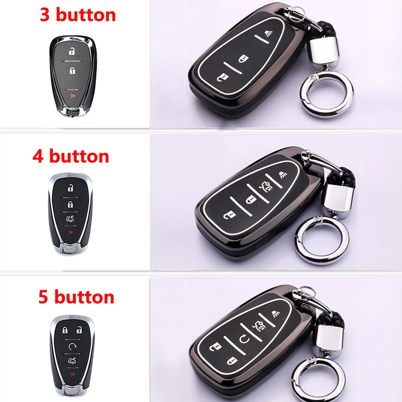 Чехол из цинкового сплава с дистанционным управлением для автомобильного ключа