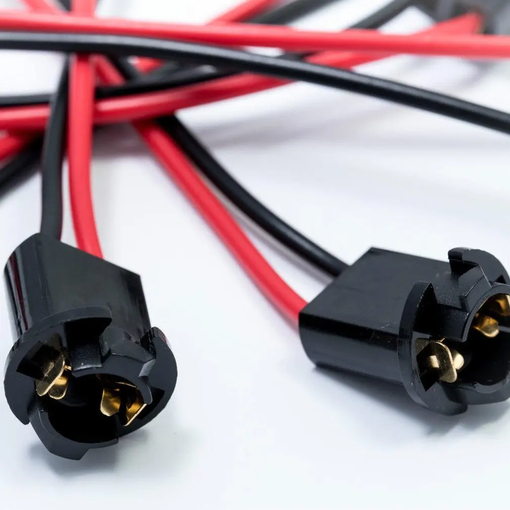 

T10/501//W5W/194 LED SMD Plug-in Light Bulb Extension Socket Holder Connector